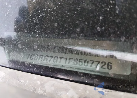 2015 Ram 1500 из США, поврежденный, VIN 1C6RR7GT1FS507726